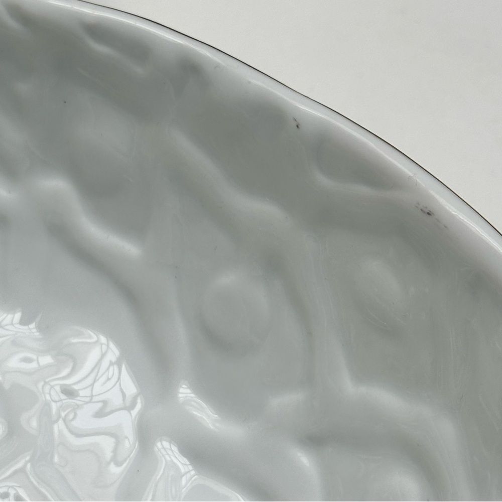 Lilly Pulitzer for Target Porcelain Pineapple Serving Bowl - White with Gold Rim - Picture 6 of 15